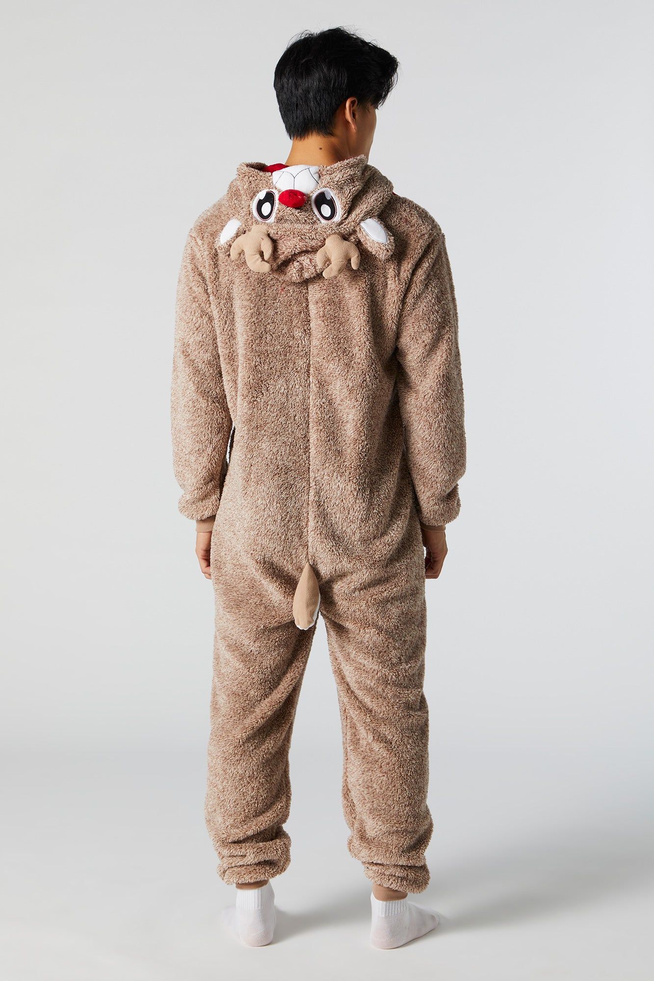 Plush 3D Rudolph Onesie sold by Urban Planet product image thumbnail 2
