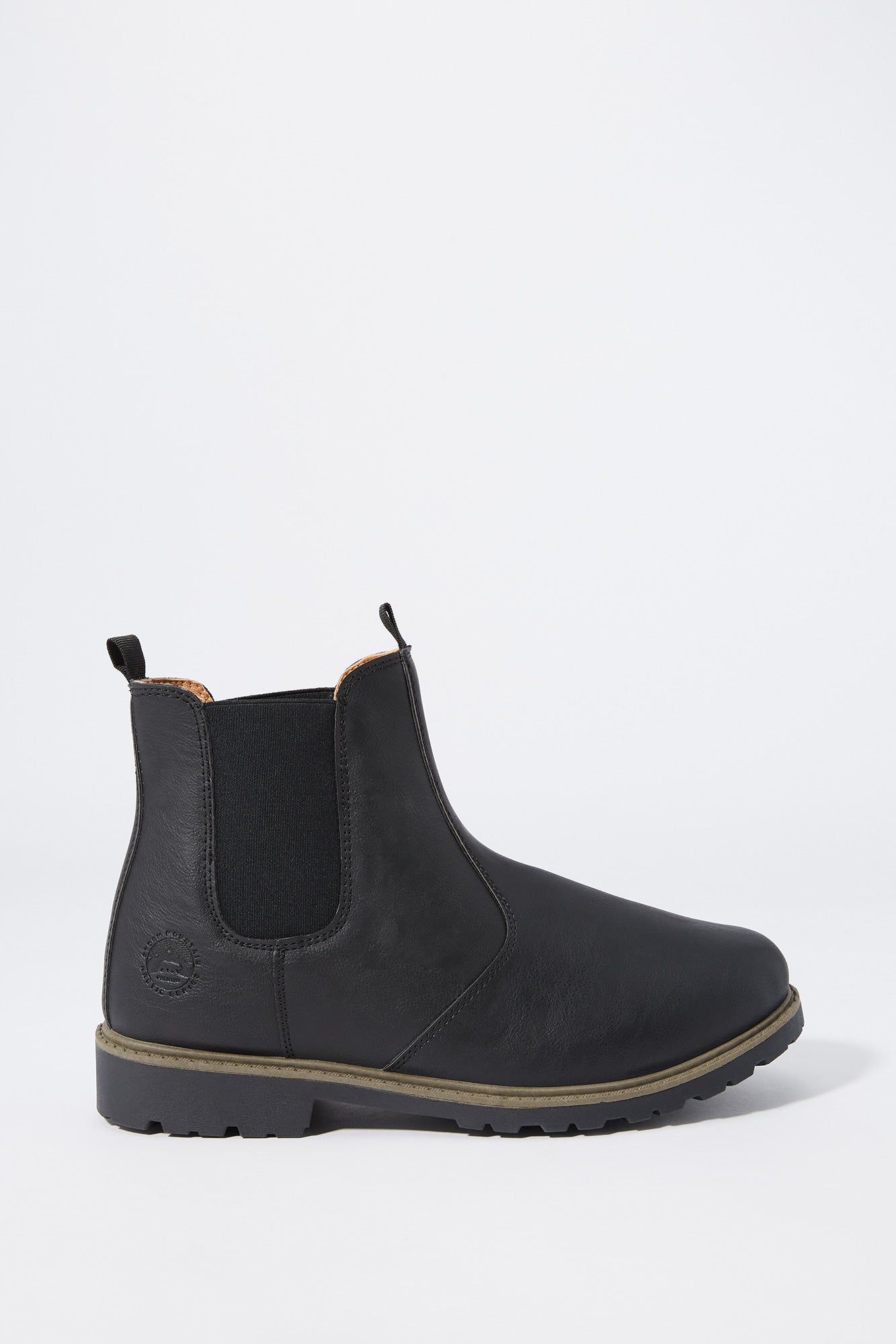 Faux Leather Chelsea Lug Boot sold by Urban Planet product image thumbnail 5