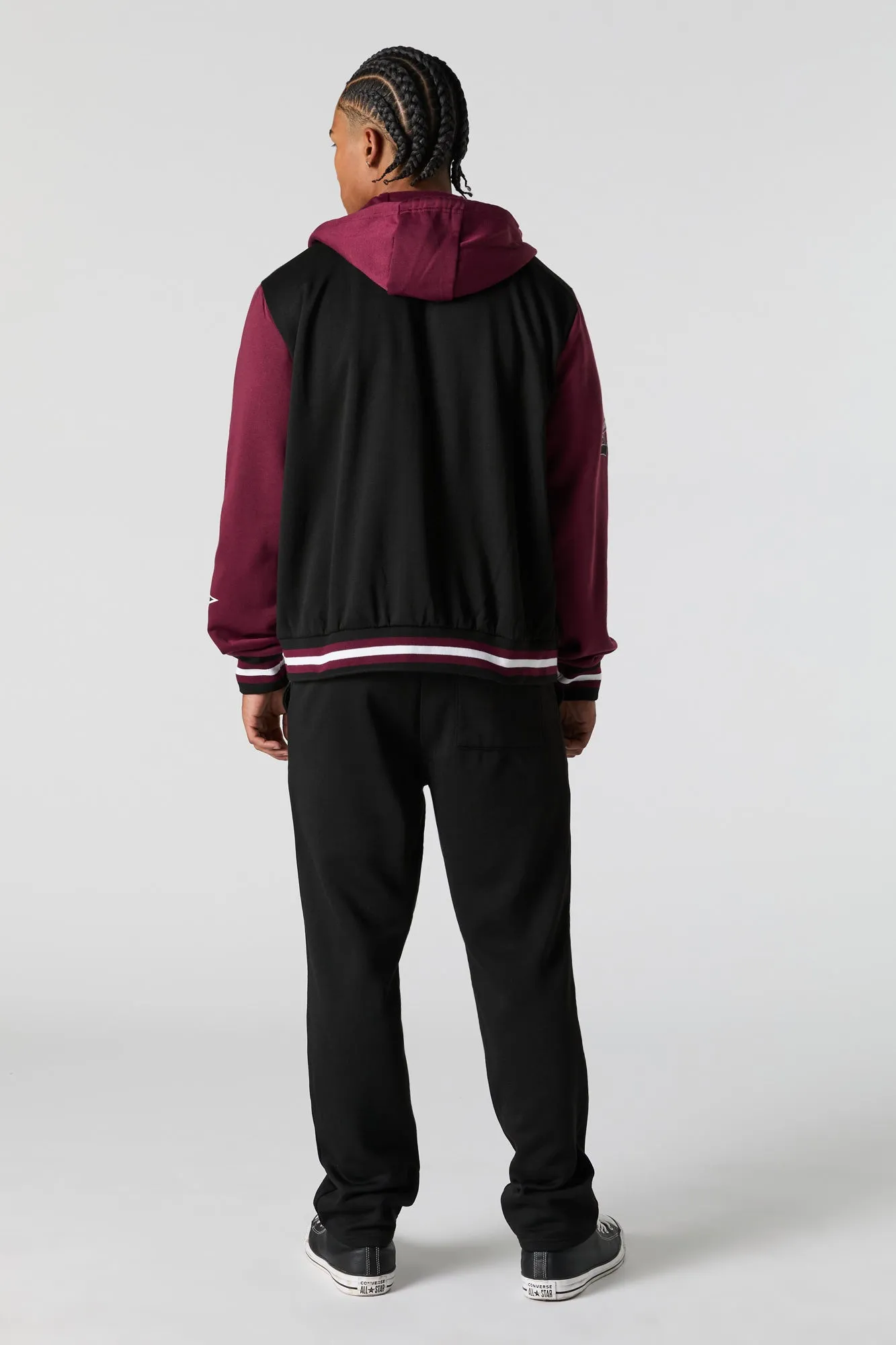 Bear Embroidered Fleece Varsity Sweatpant sold by Urban Planet product image thumbnail 3