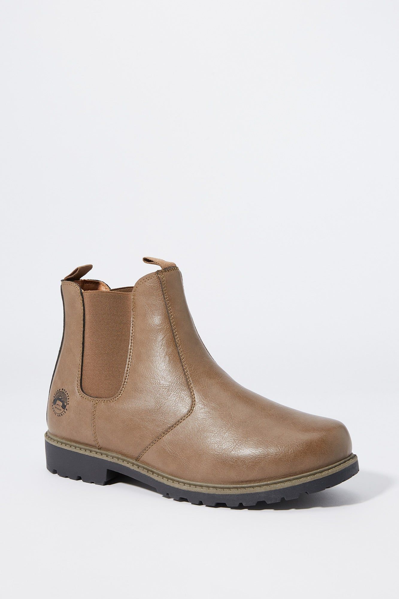 Faux Leather Chelsea Lug Boot sold by Urban Planet product image thumbnail 2