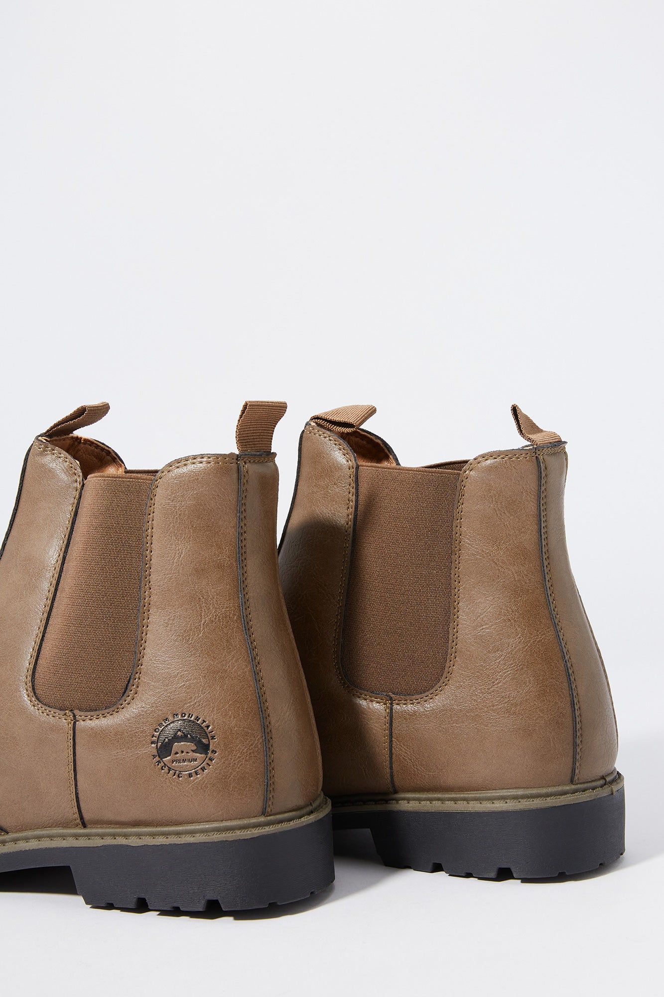 Faux Leather Chelsea Lug Boot sold by Urban Planet product image thumbnail 4