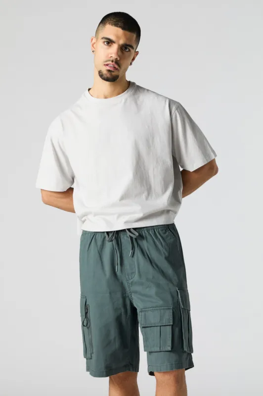 Multi Pocket Longline Cargo Short sold by Urban Planet