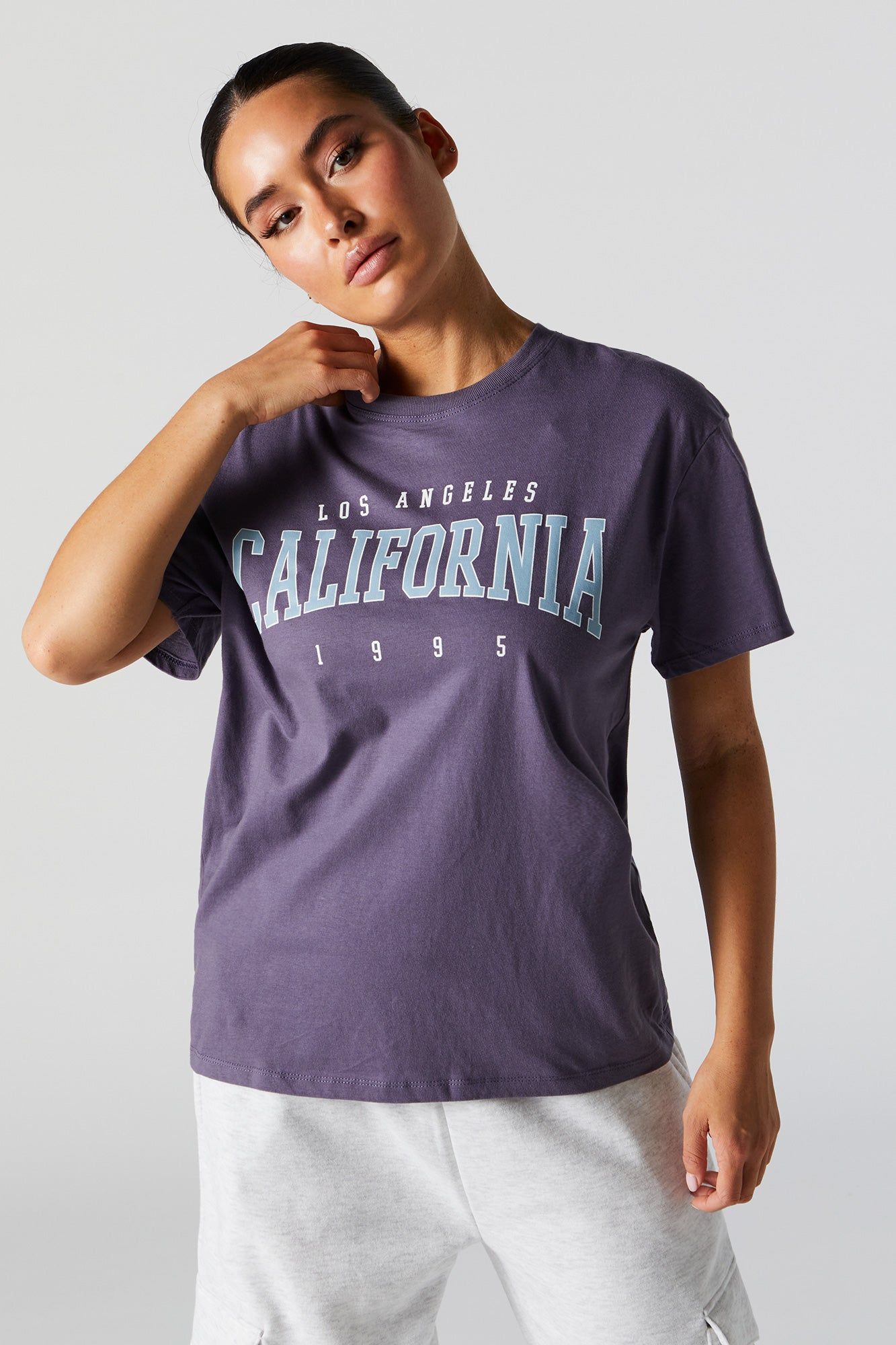 T-shirt de coupe garçonne à imprimé California sold by Urban Planet product image thumbnail 2