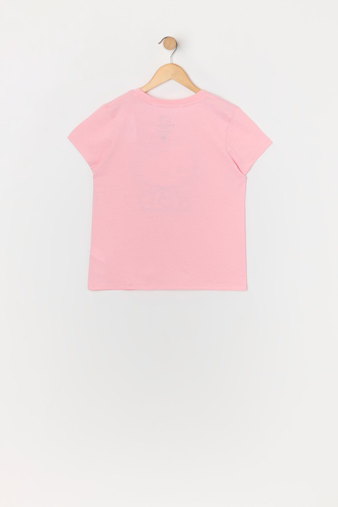 Girls Pink Hello Kitty Graphic T-Shirt sold by Urban Planet product image thumbnail 2