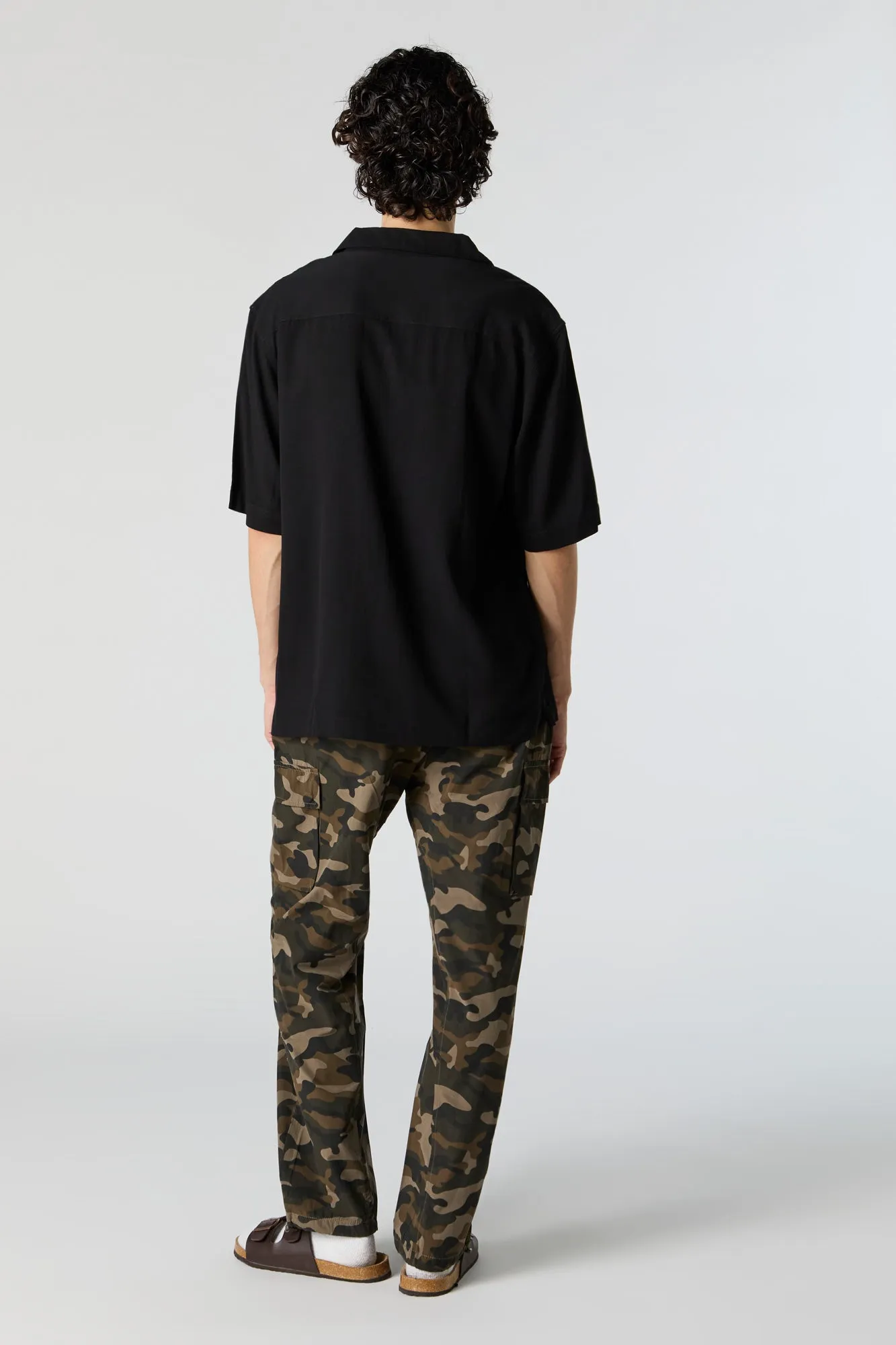Camo Bungee Cord Cargo Pant sold by Urban Planet product image thumbnail 4