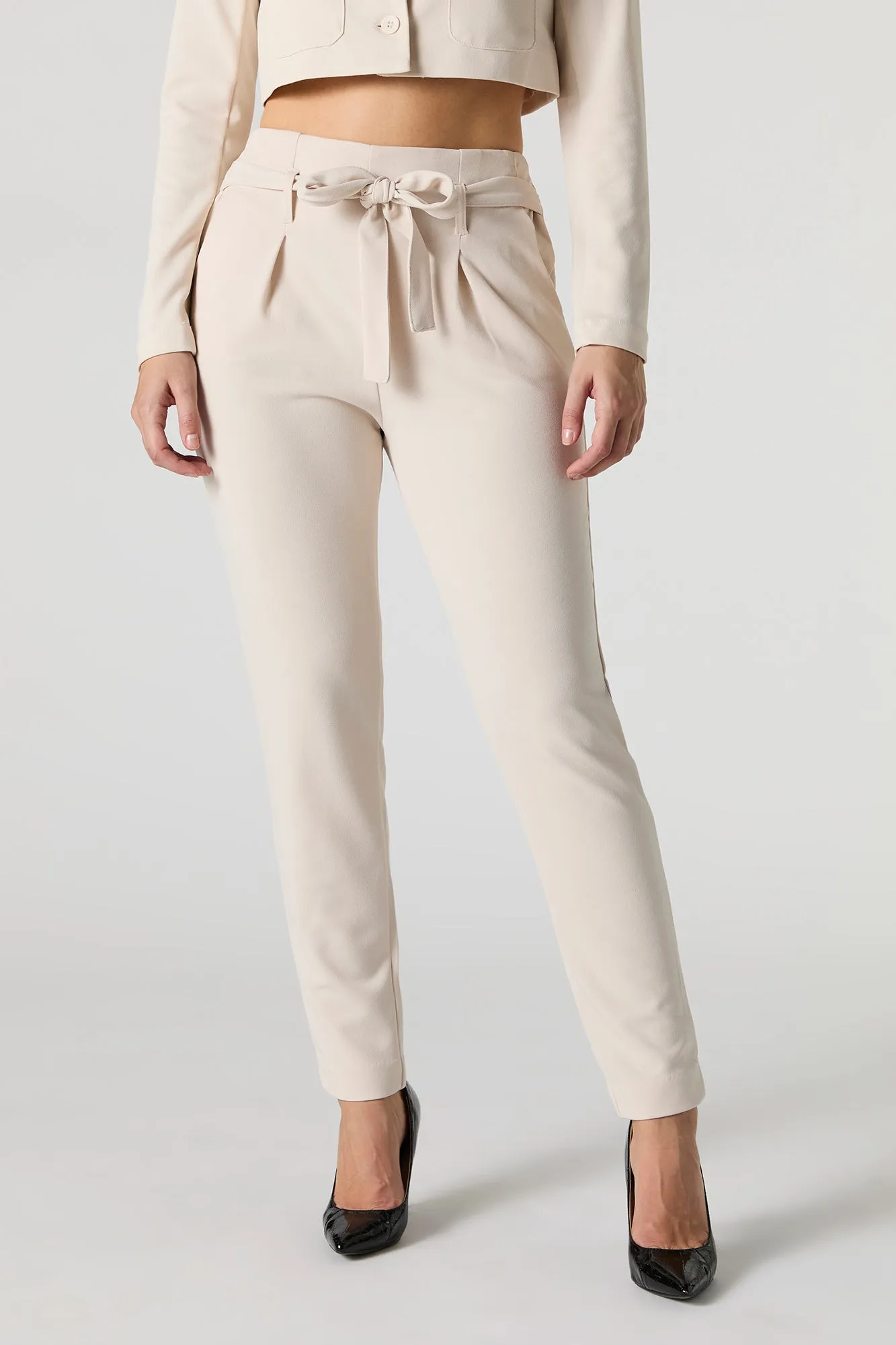 Belted Slim Dress Pant sold by Urban Planet product image thumbnail 2
