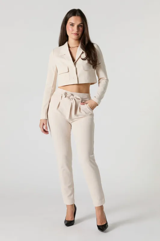 Belted Slim Dress Pant sold by Urban Planet