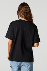 Angel Stitch Graphic Boyfriend T-Shirt sold by Urban Planet