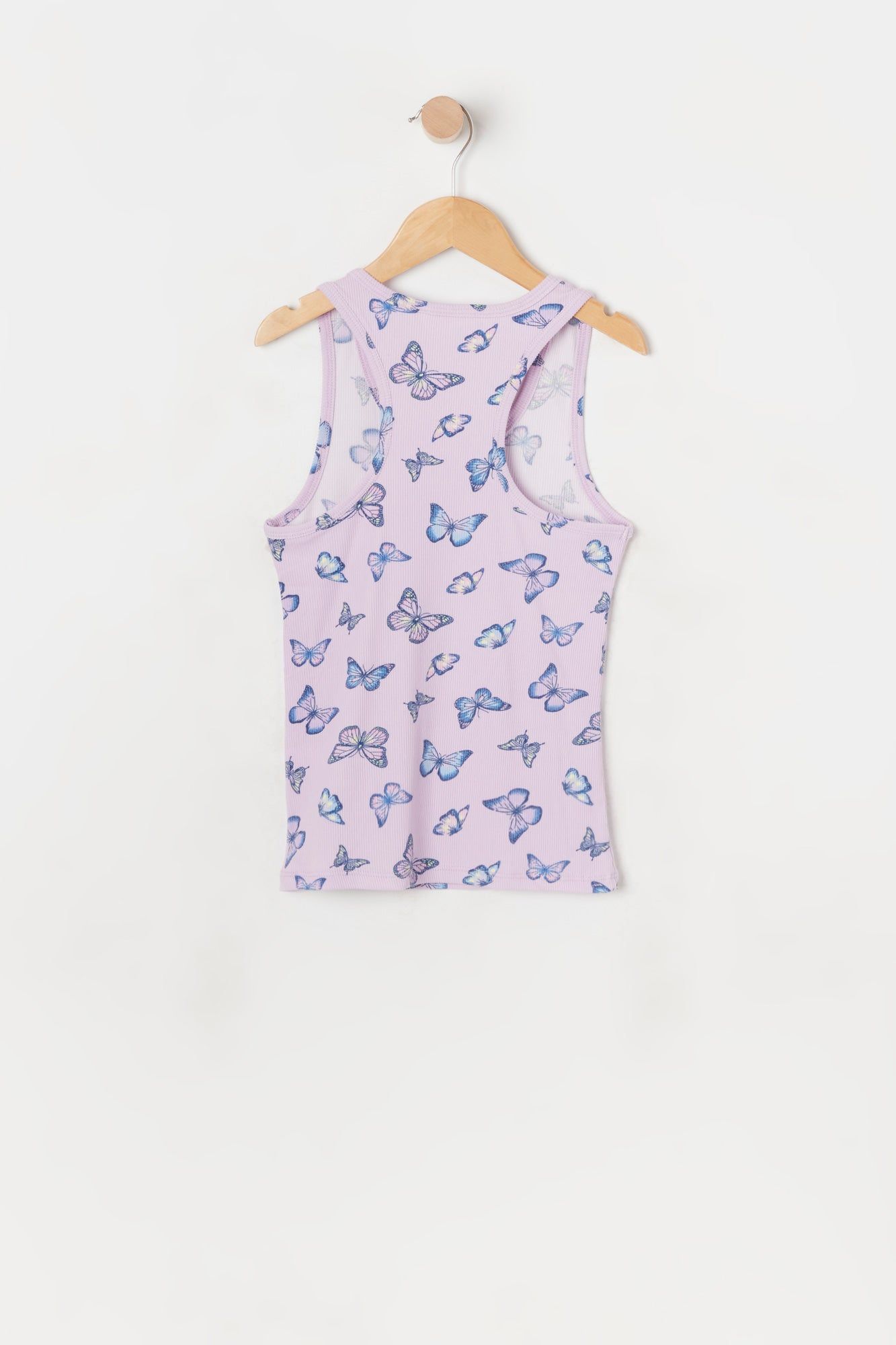 Girls Butterfly Print Racerback Tank sold by Urban Planet product image thumbnail 2