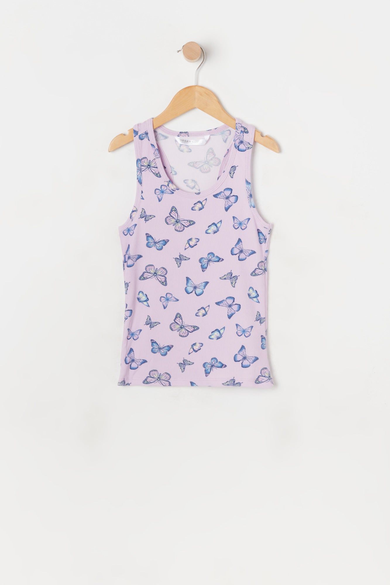 Girls Butterfly Print Racerback Tank sold by Urban Planet