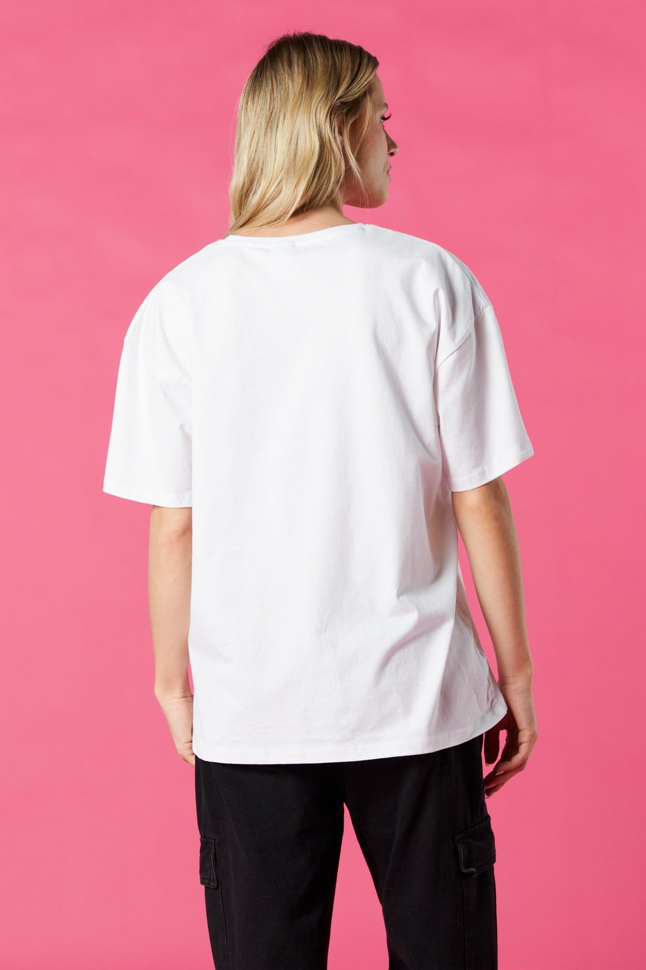 Barbie™ The Movie White Graphic Boyfriend T-Shirt sold by Urban Planet product image thumbnail 2