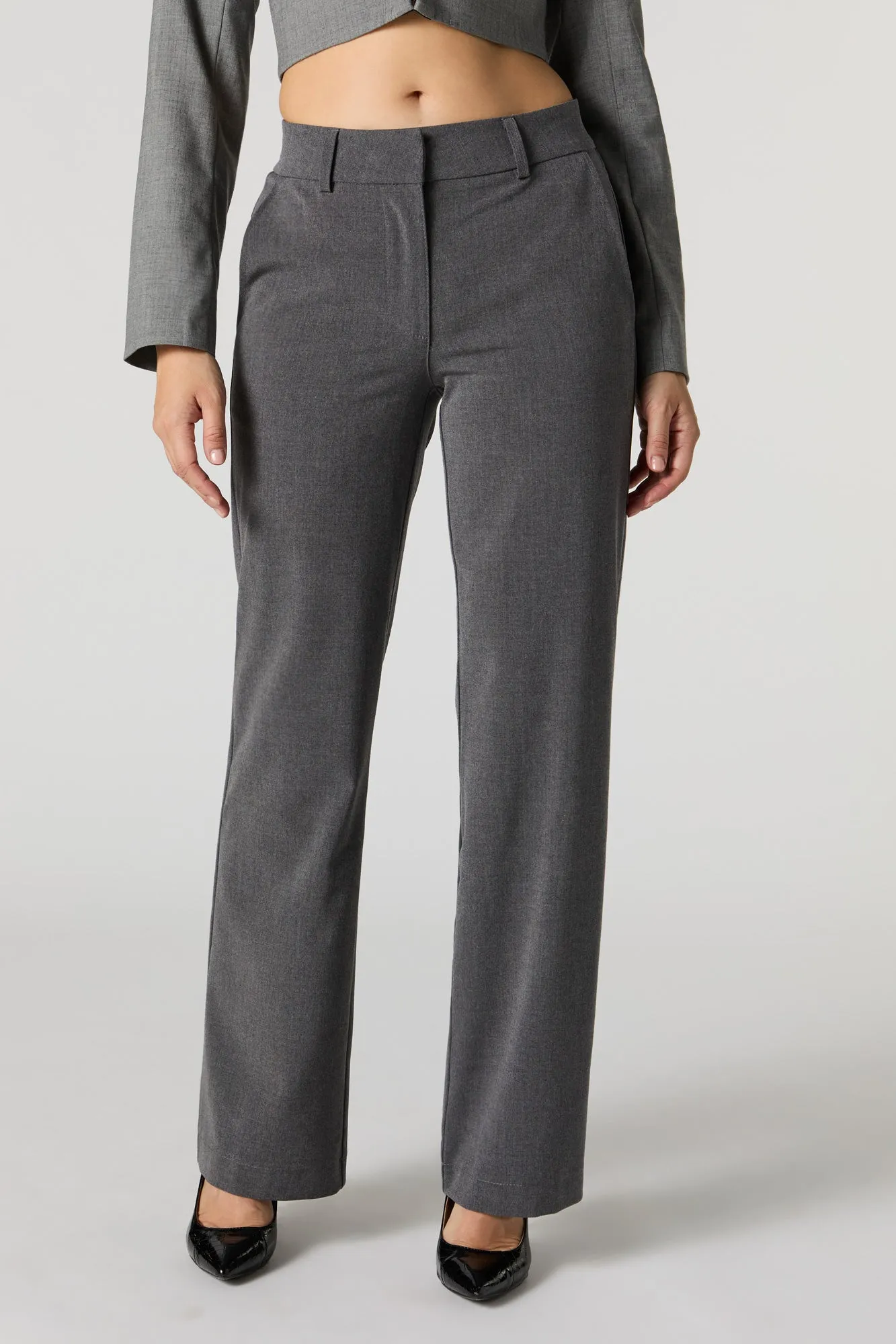 Straight Leg Dress Pant sold by Urban Planet product image thumbnail 5