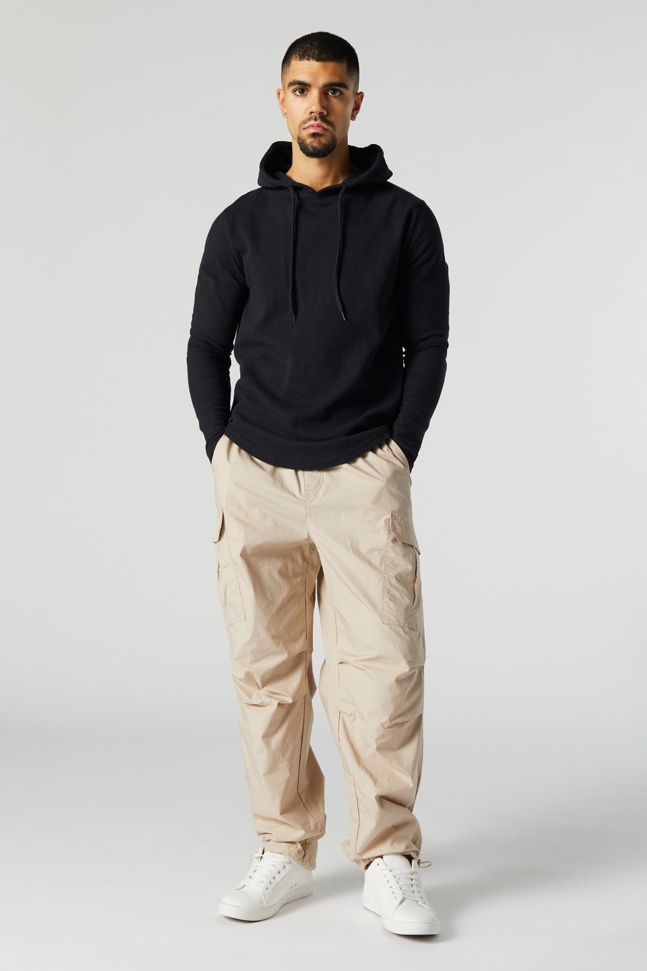 Jogger parachute cargo en popeline sold by Urban Planet product image thumbnail 2