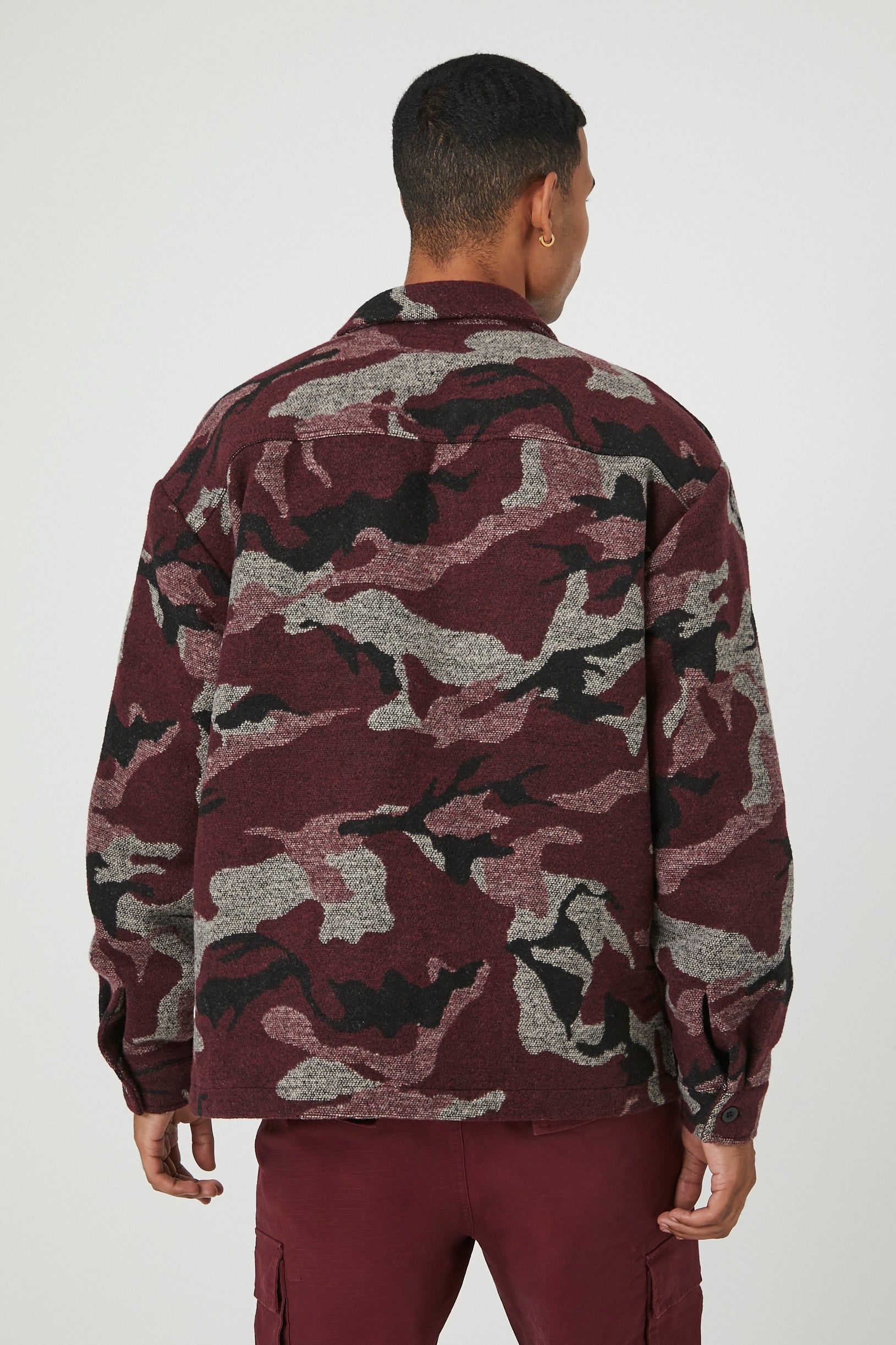Blouson en jersey jacquard avec motif camouflage sold by Urban Planet product image thumbnail 2