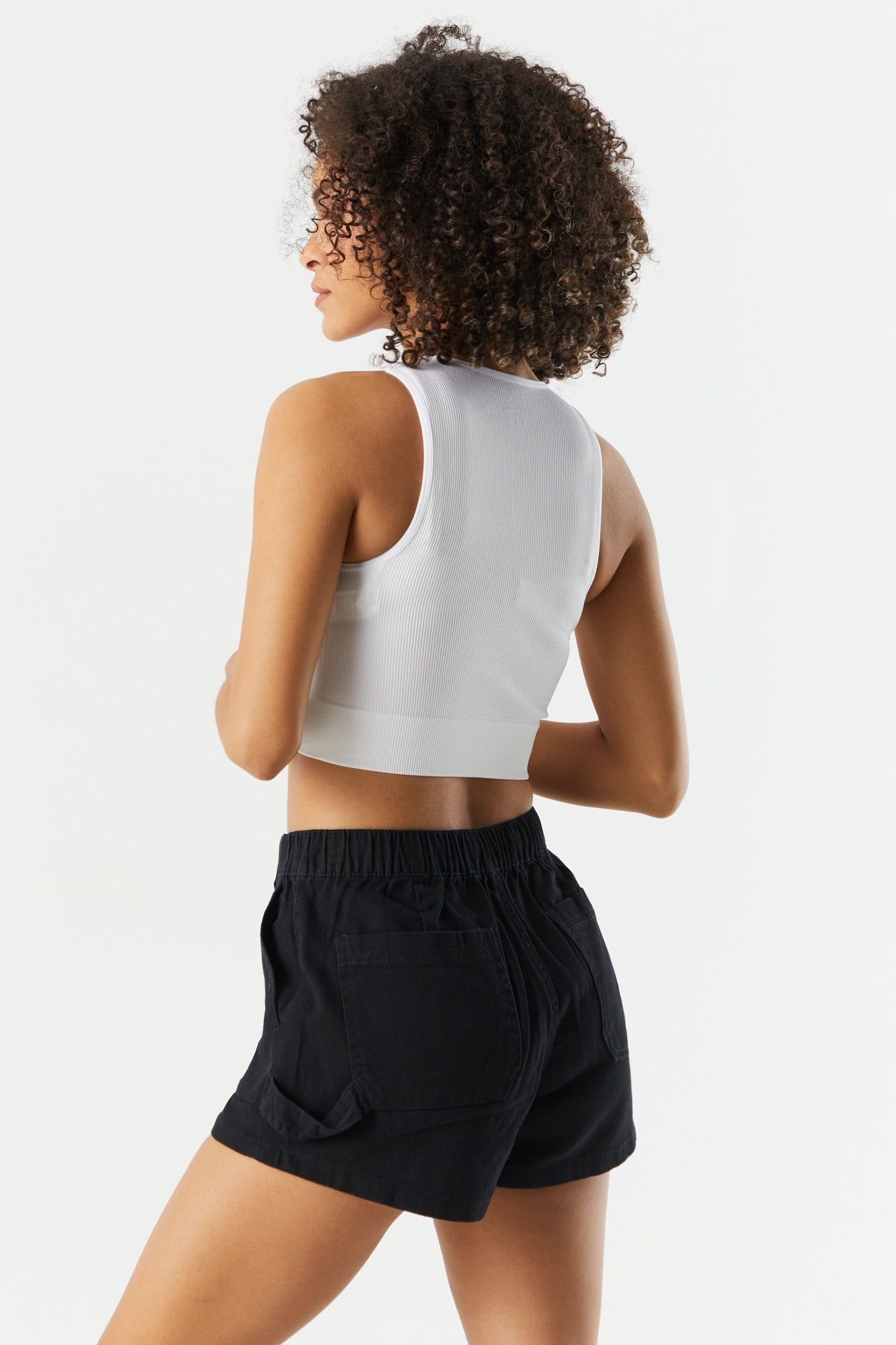 High Rise Denim Carpenter Short sold by Urban Planet product image thumbnail 8