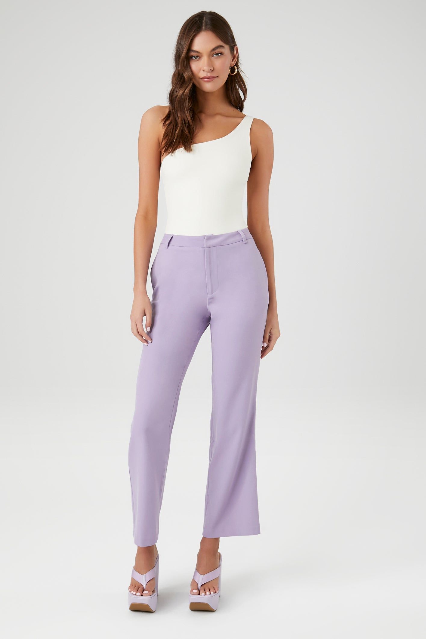 High Rise Straight Leg Trouser sold by Urban Planet product image thumbnail 6