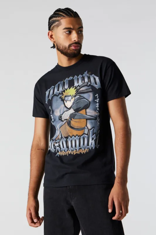 T-shirt à imprimé Naruto sold by Urban Planet