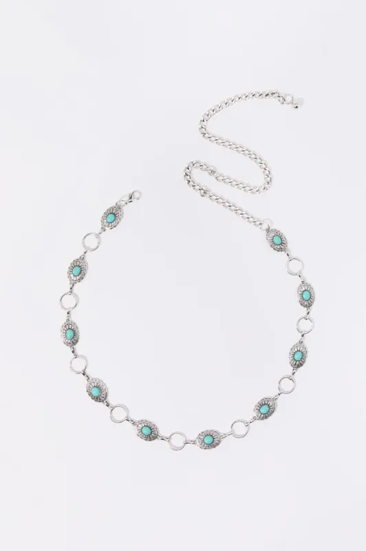 Western Concho Chain Belt sold by Urban Planet