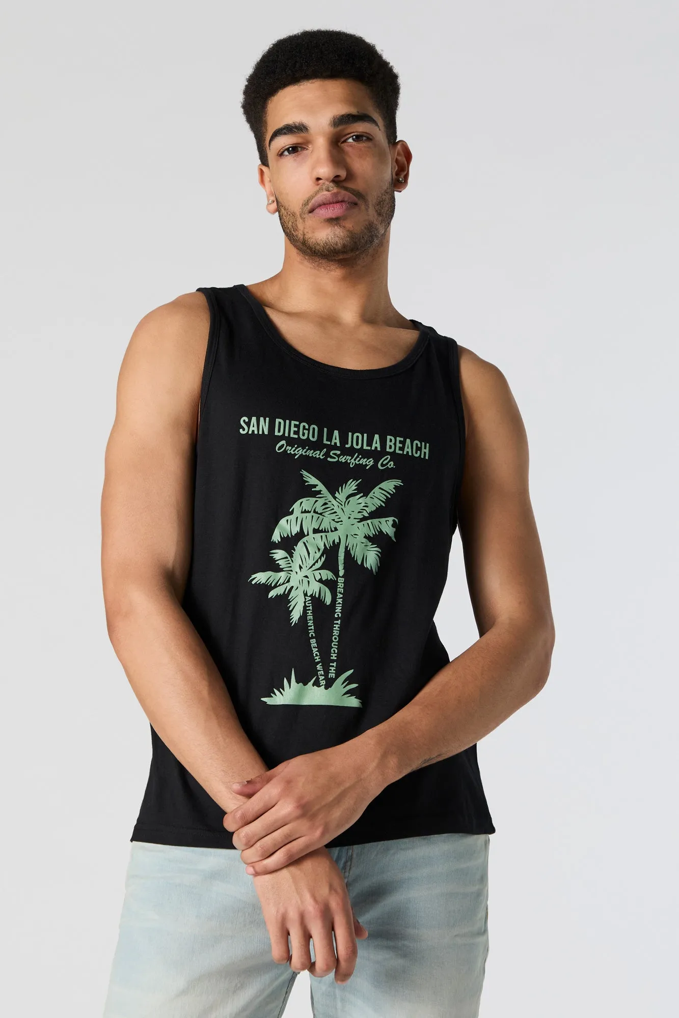 San Diego LA Graphic Tank sold by Urban Planet