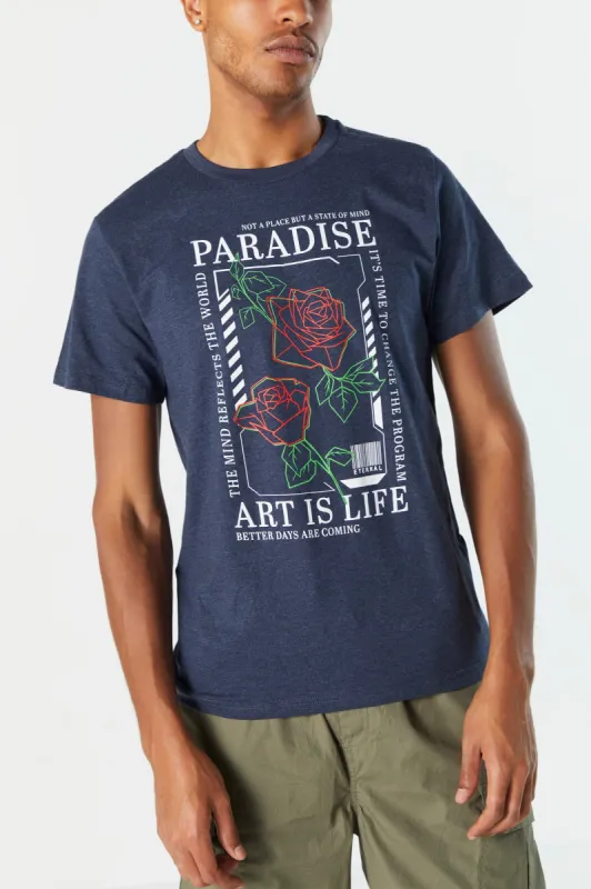 Art Is Life Graphic T-Shirt sold by Urban Planet