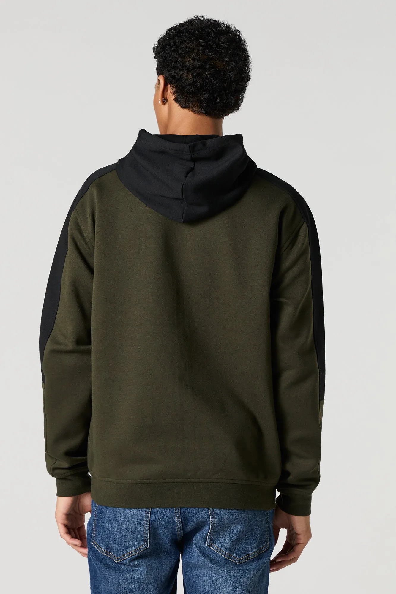 Active Colourblock Zip-Up Hoodie sold by Urban Planet product image thumbnail 2