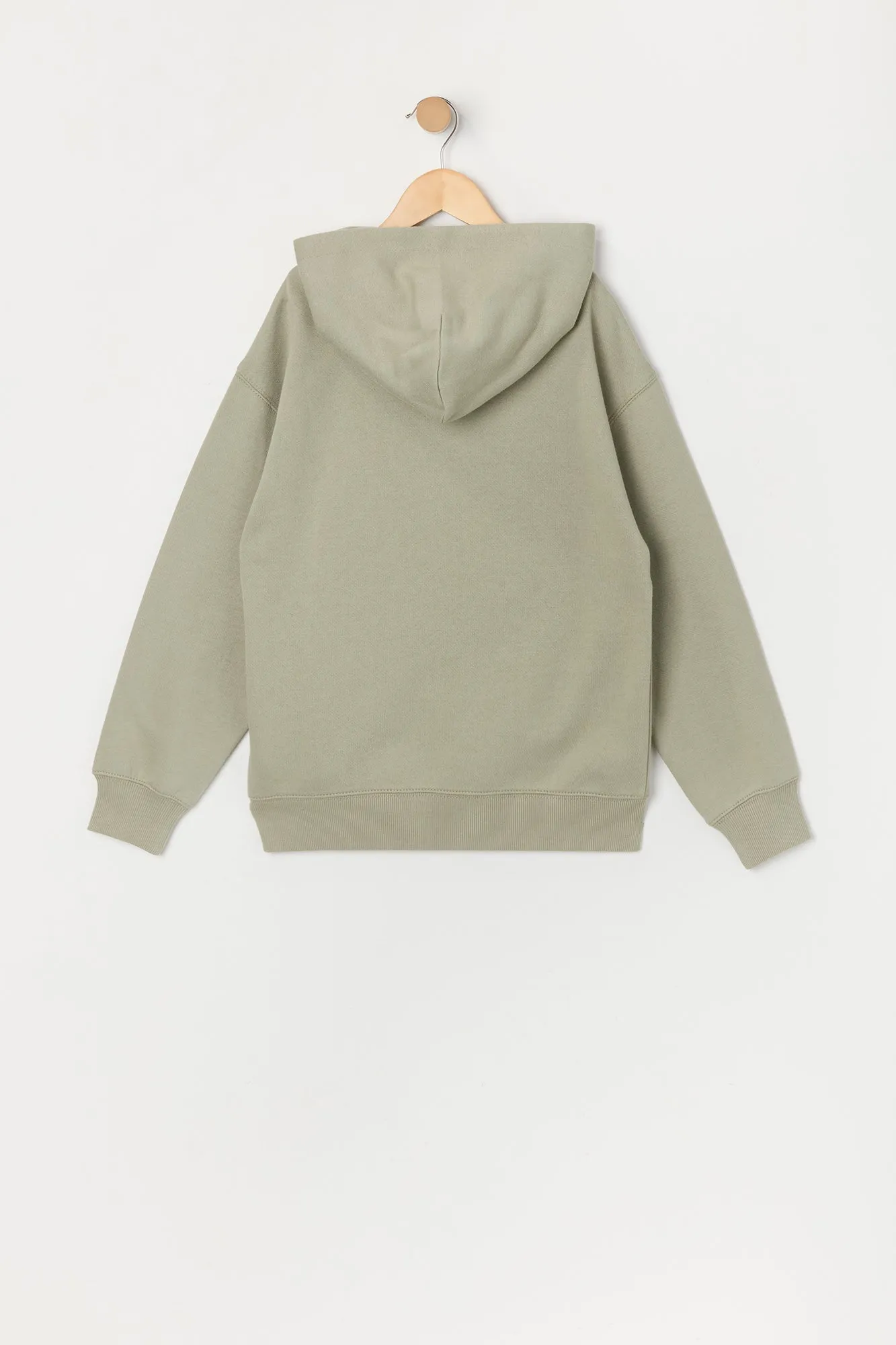 Boys NASA Embossed Fleece Hoodie sold by Urban Planet product image thumbnail 2