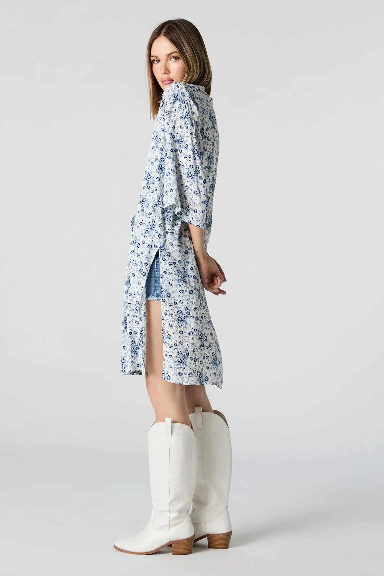 Kimono ouvert imptimé sold by Urban Planet product image thumbnail 5