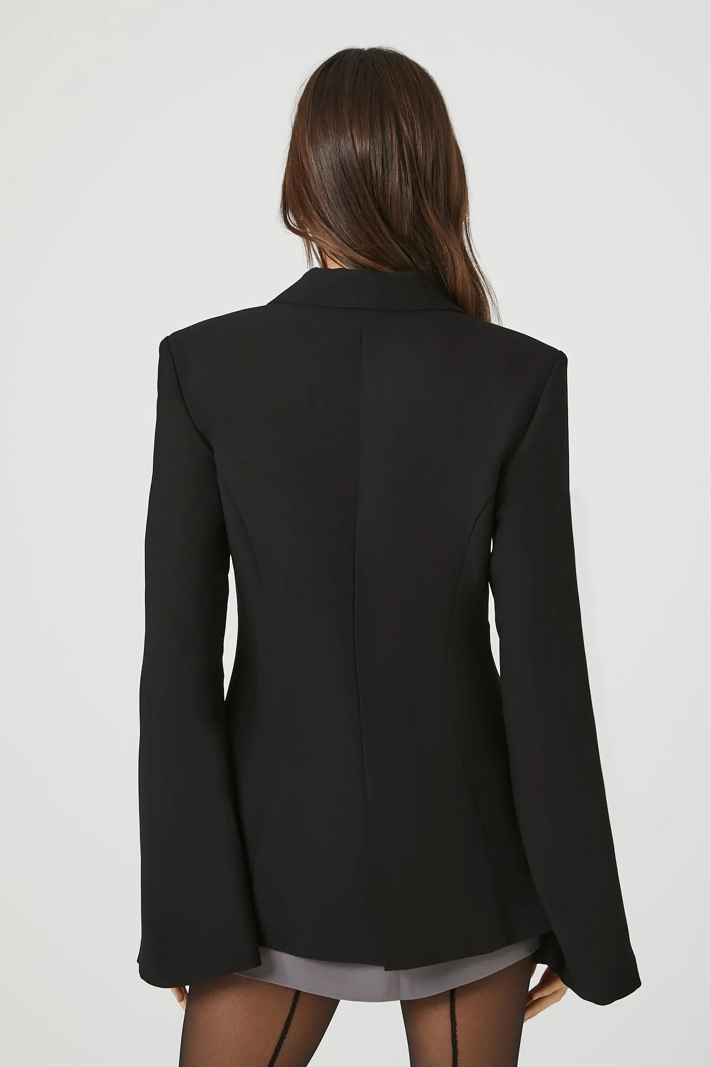 Split-Sleeve Notched Blazer sold by Urban Planet product image thumbnail 3