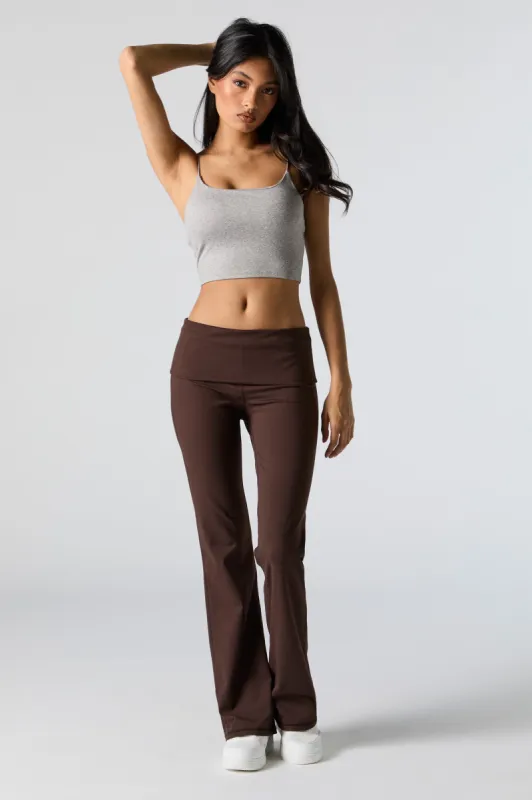 Pantalon Active à jambe large avec taille pliée sold by Urban Planet
