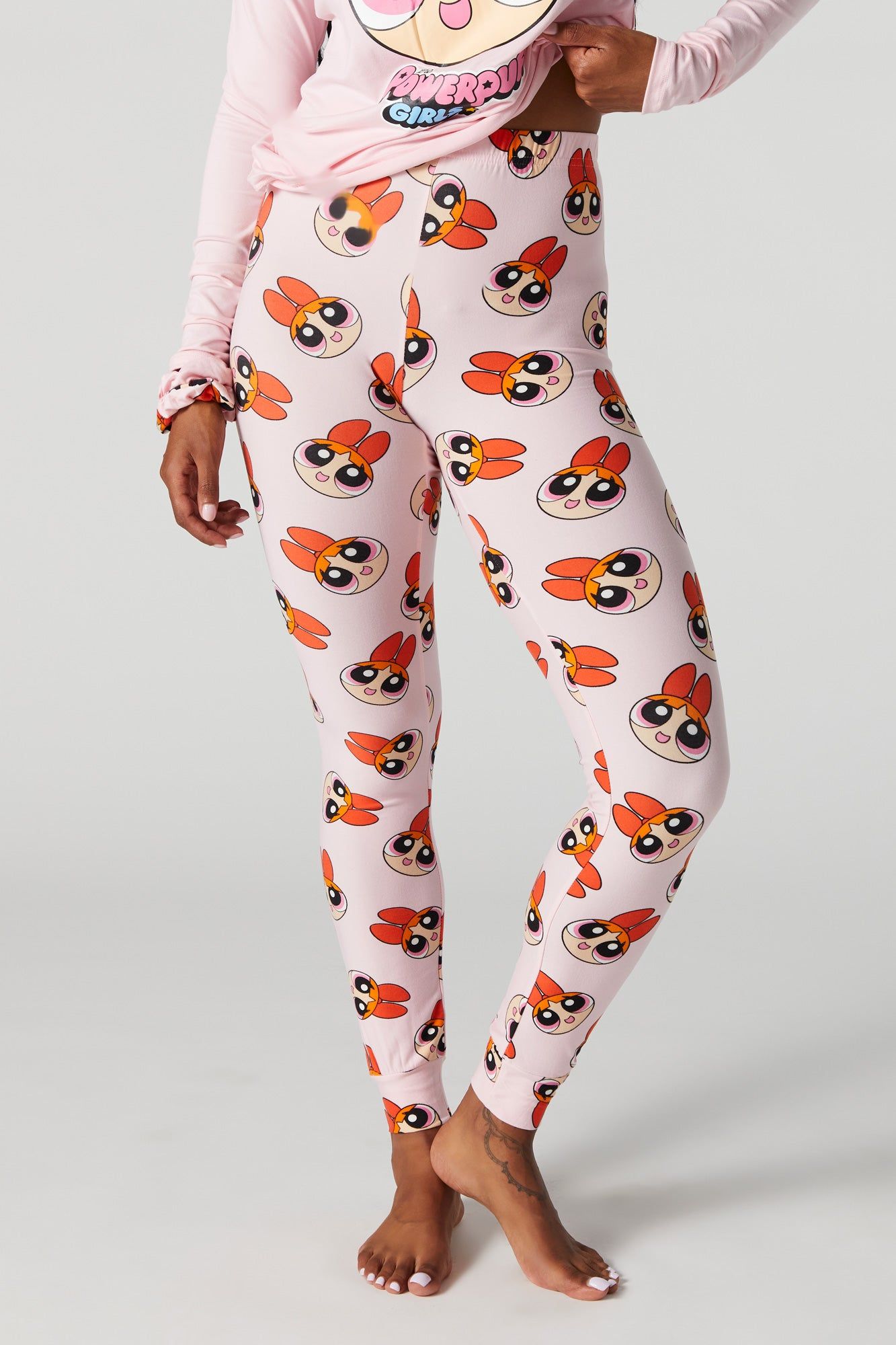 PowerPuff Girls Super Soft 2 Piece Pajama Set sold by Urban Planet product image thumbnail 3