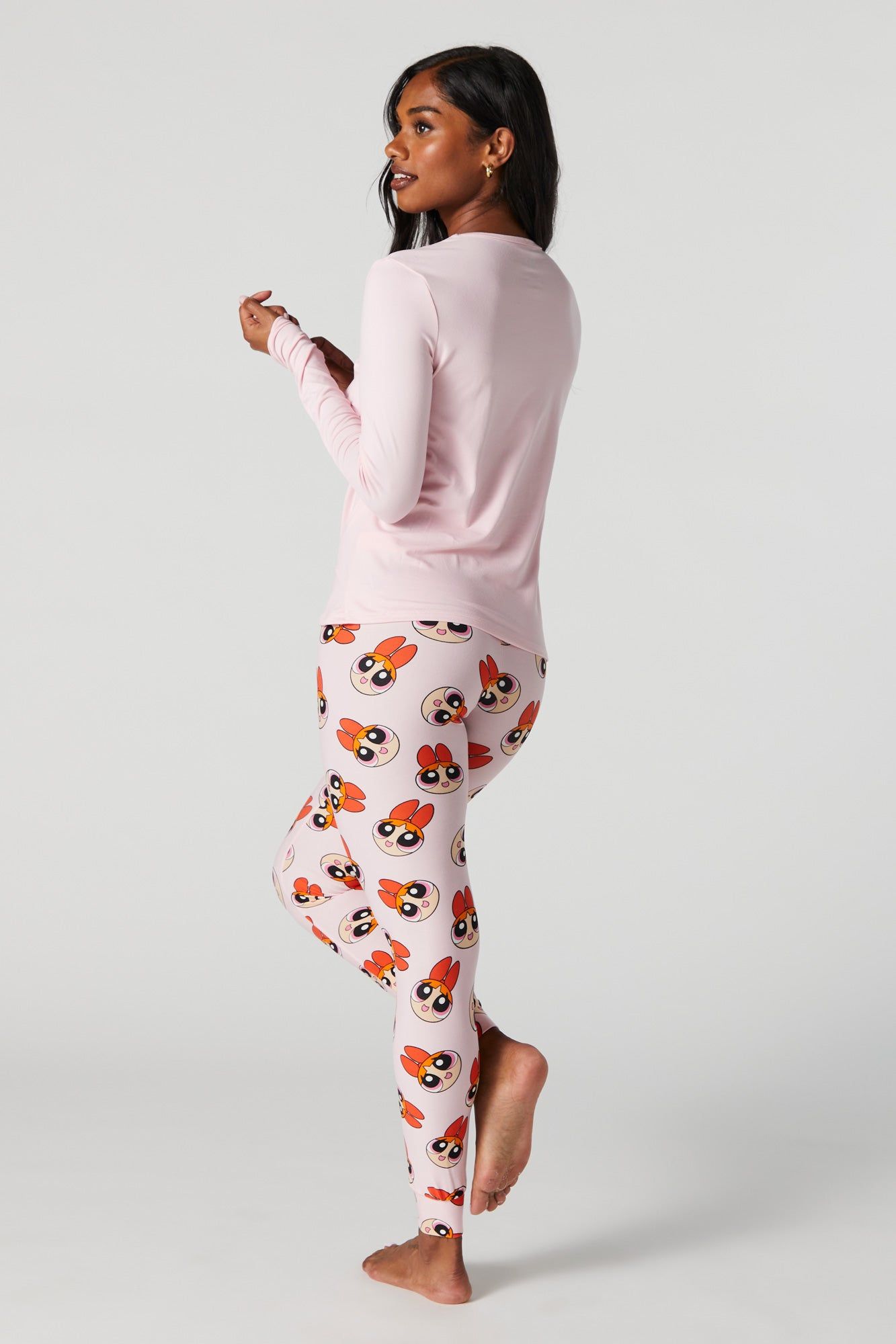 PowerPuff Girls Super Soft 2 Piece Pajama Set sold by Urban Planet product image thumbnail 5