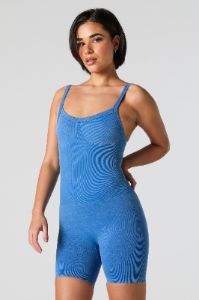 Combi-short côtelé à encolure arrondie sold by Urban Planet