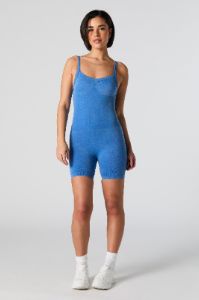 Combi-short côtelé à encolure arrondie sold by Urban Planet