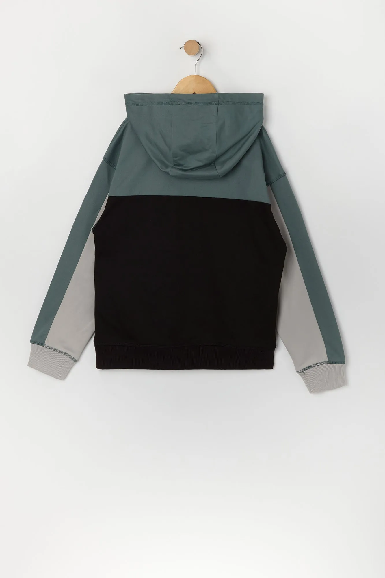 Boys Active Soft Colourblock Hoodie sold by Urban Planet product image thumbnail 2