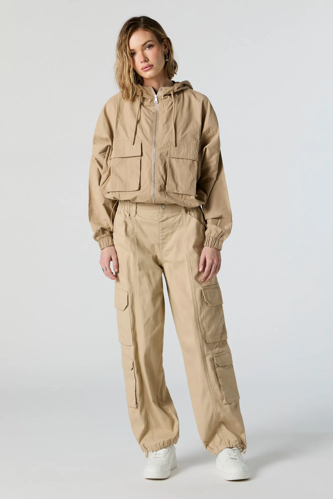Pantalon cargo à poches multiples sold by Urban Planet product image thumbnail 4
