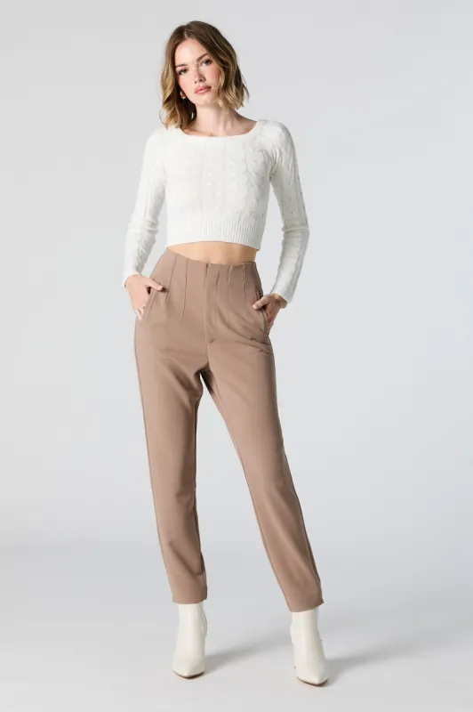 Pantalon habillé mince en crêpe sold by Urban Planet