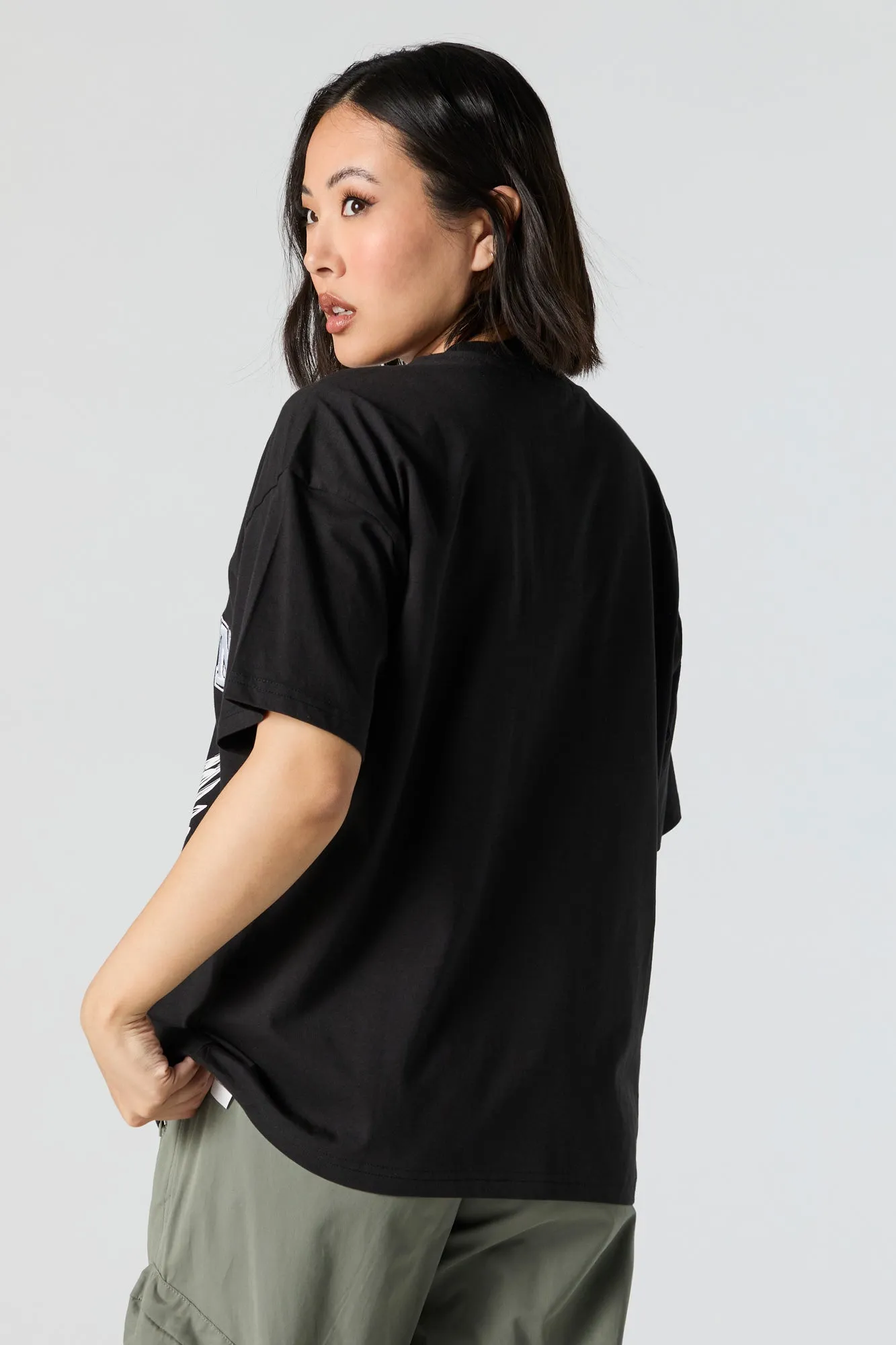 Brooklyn Embroidered Oversized T-Shirt sold by Urban Planet product image thumbnail 3