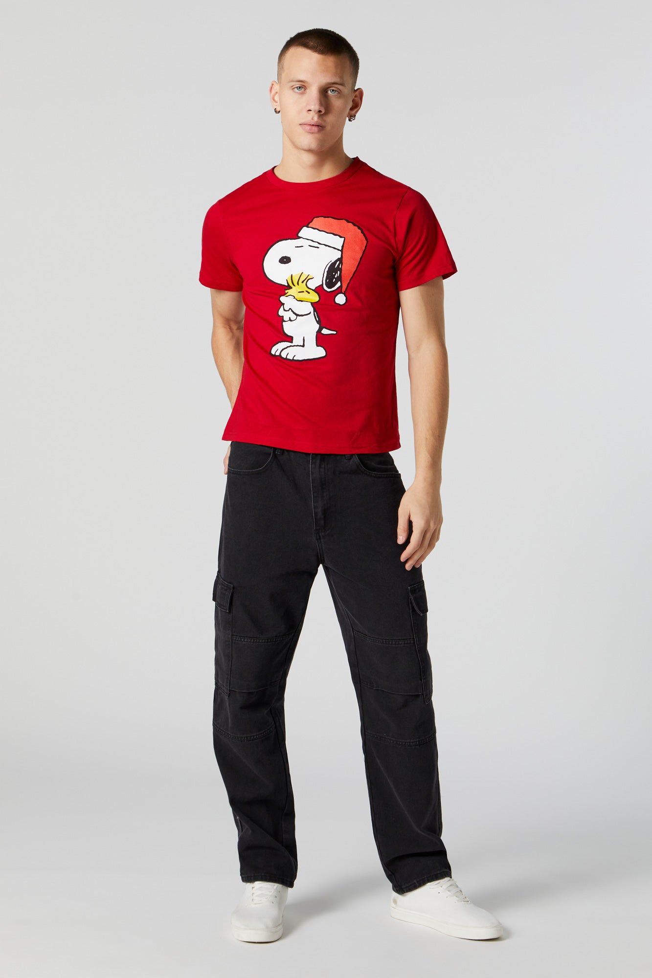 T-shirt de Noël à imprimé Snoopy sold by Urban Planet product image thumbnail 3