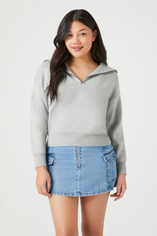 Pleated Denim Mini Skirt sold by Urban Planet