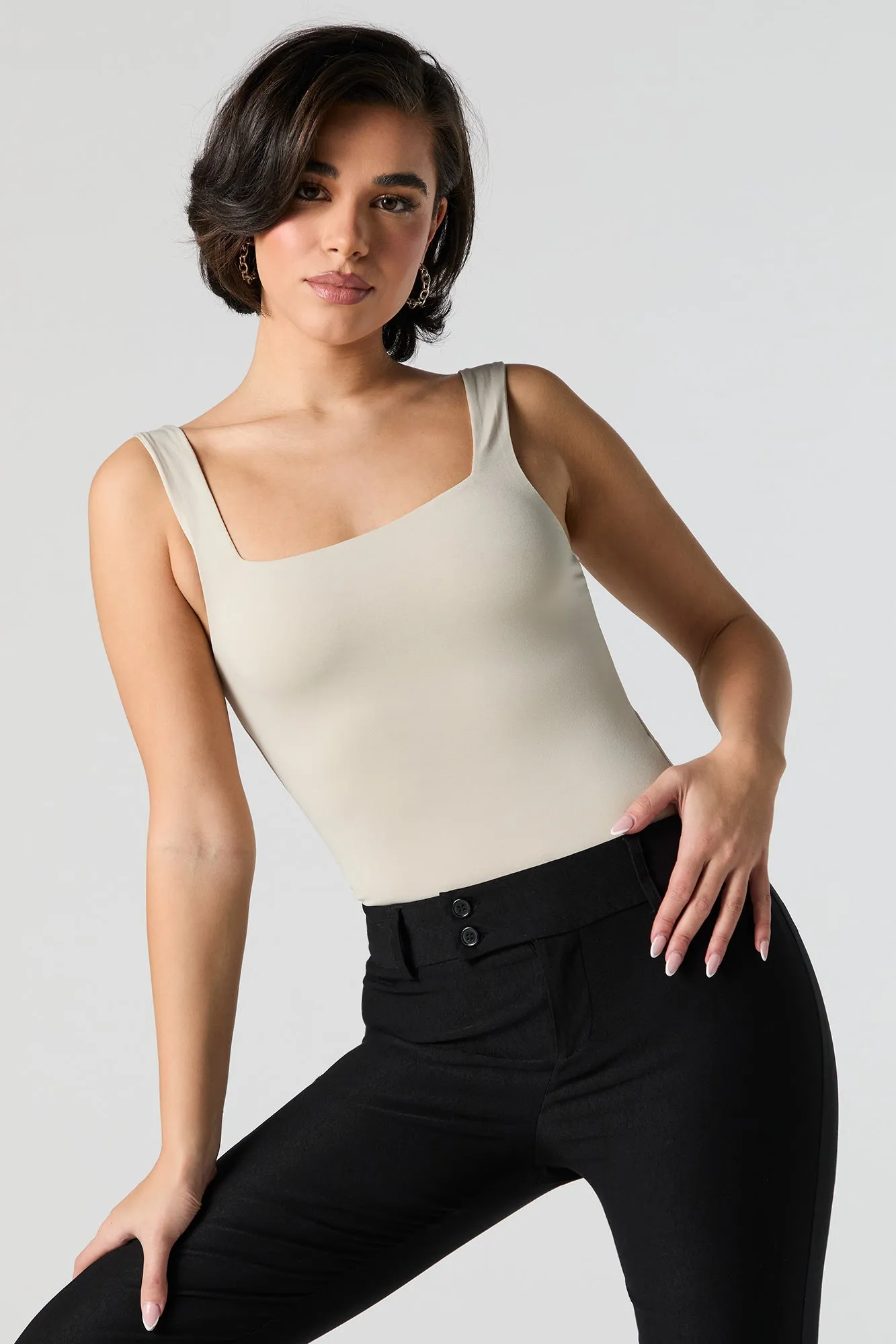 Maillot profilé à encolure carrée sold by Urban Planet