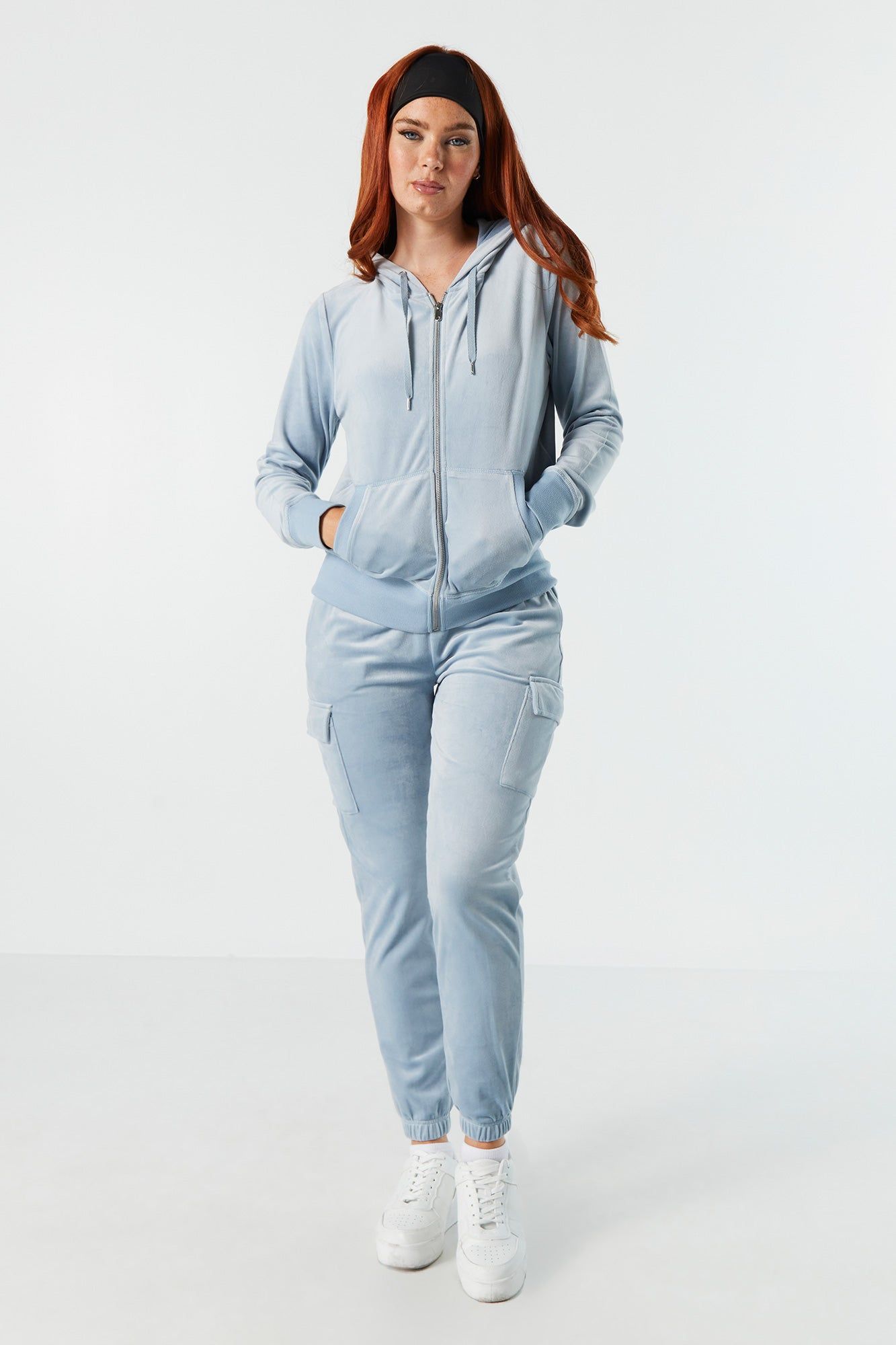 Pantalon de jogging cargo en velours sold by Urban Planet product image thumbnail 4