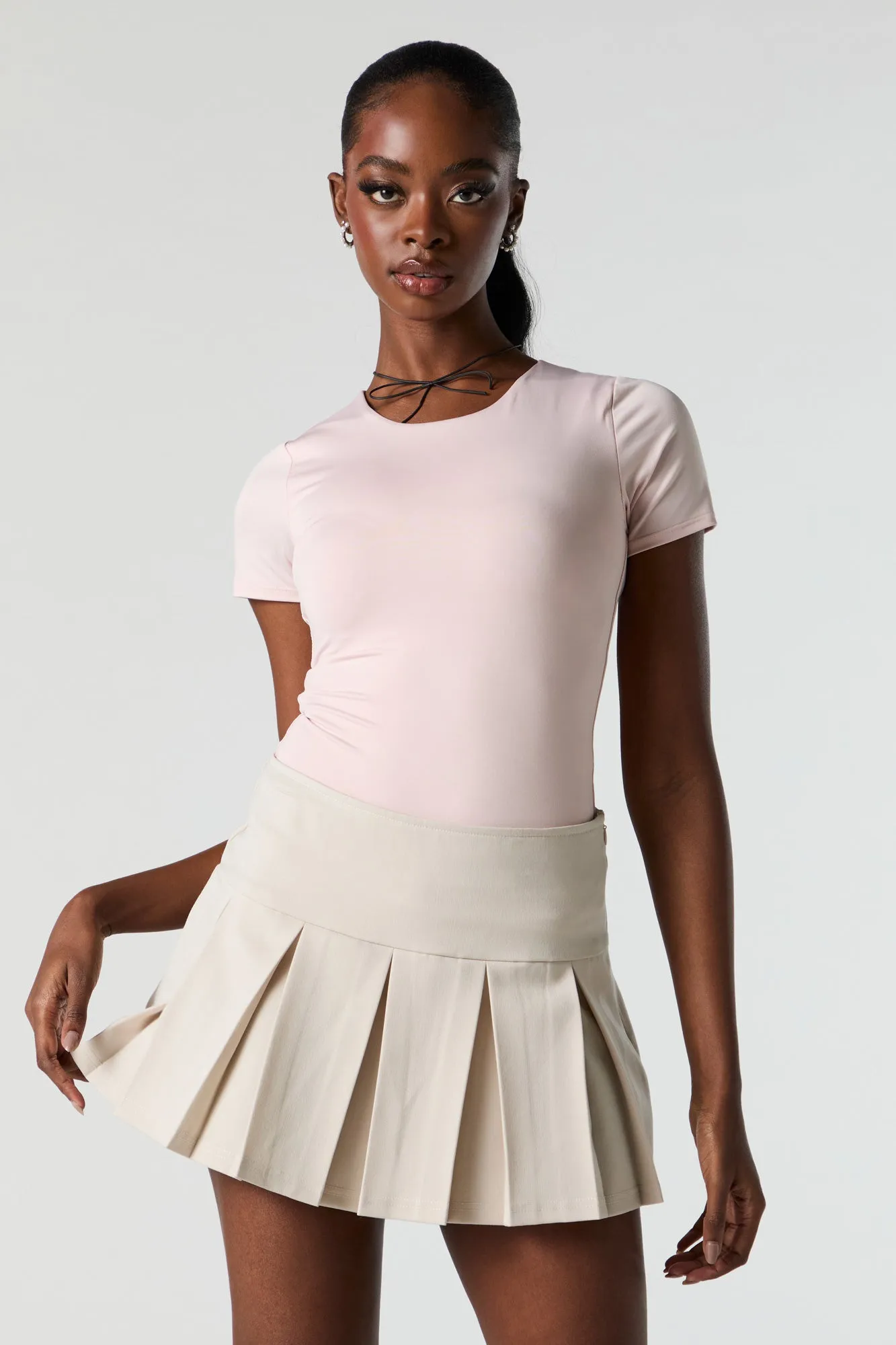 Contour Round Neck T-Shirt Bodysuit sold by Urban Planet