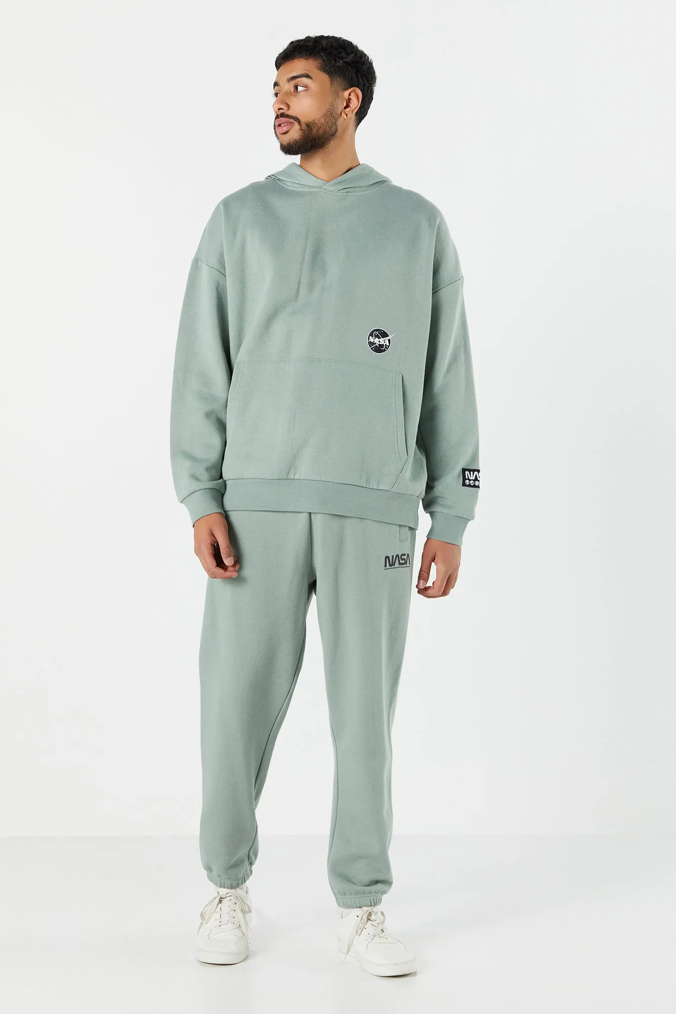 NASA Graphic Oversized Hoodie sold by Urban Planet product image thumbnail 3