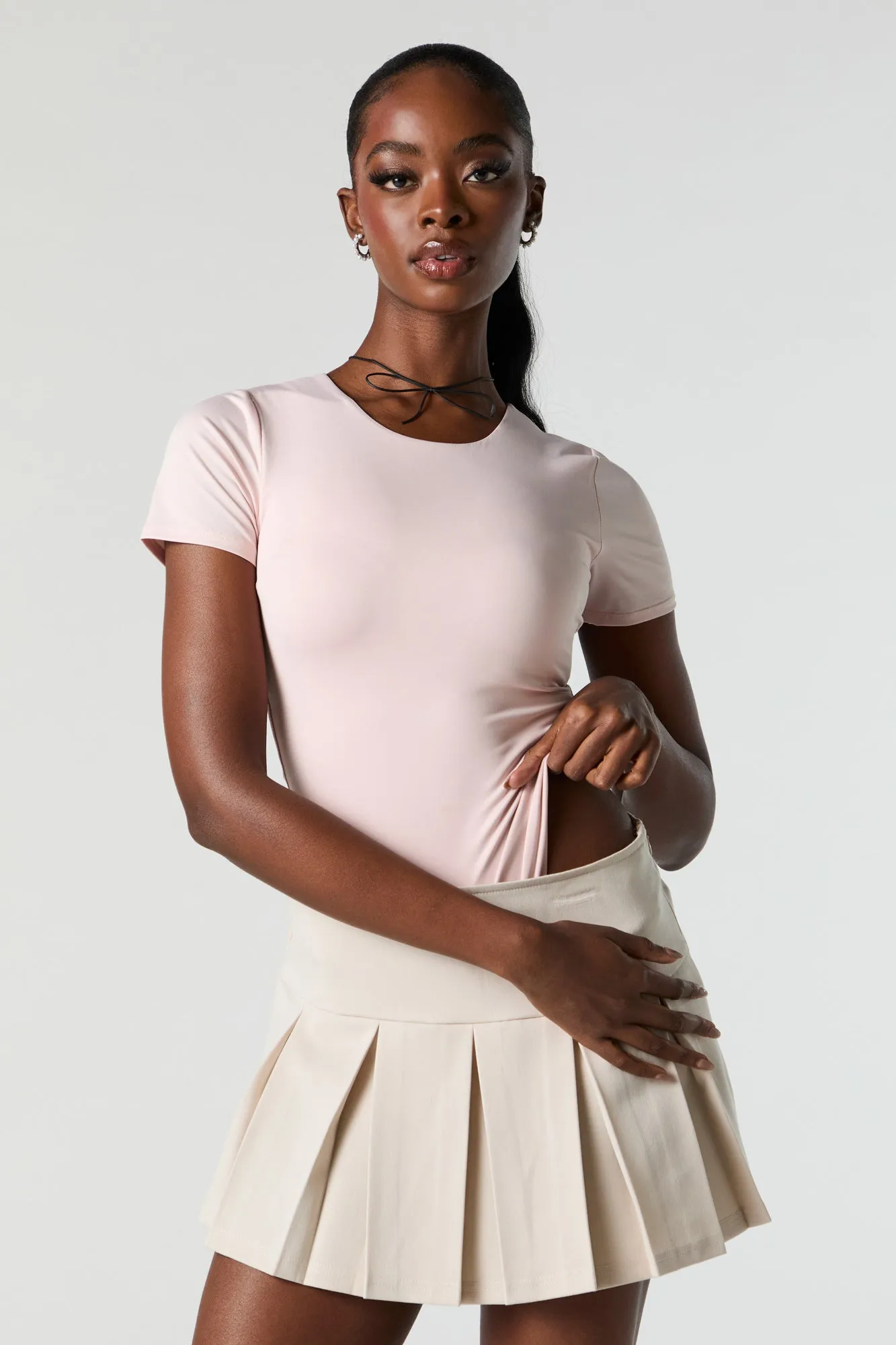 Contour Round Neck T-Shirt Bodysuit sold by Urban Planet product image thumbnail 2