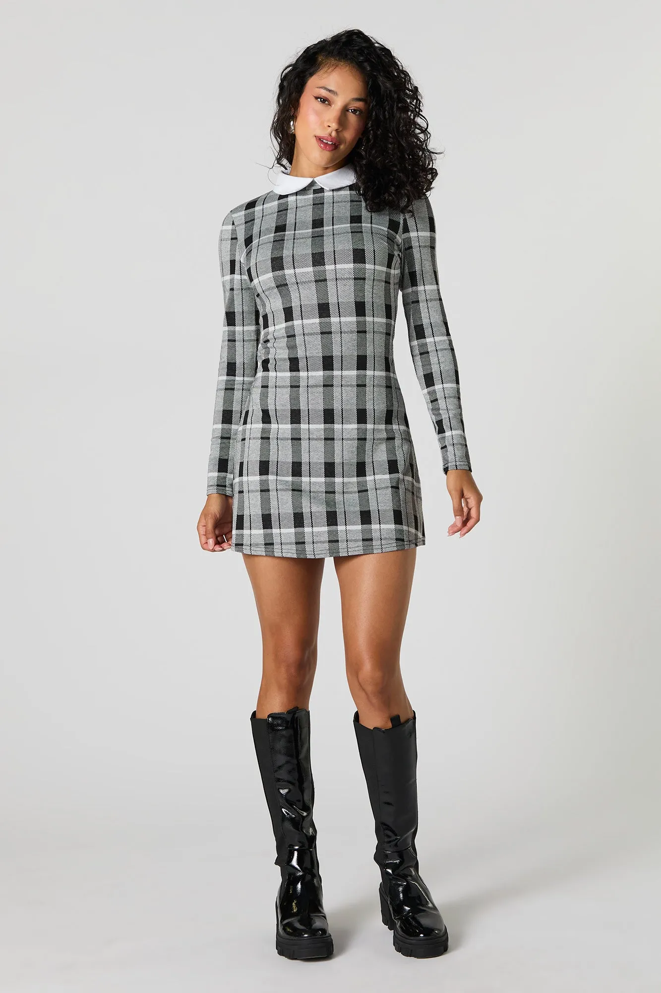 Minirobe à manches longues avec col sold by Urban Planet product image thumbnail 3