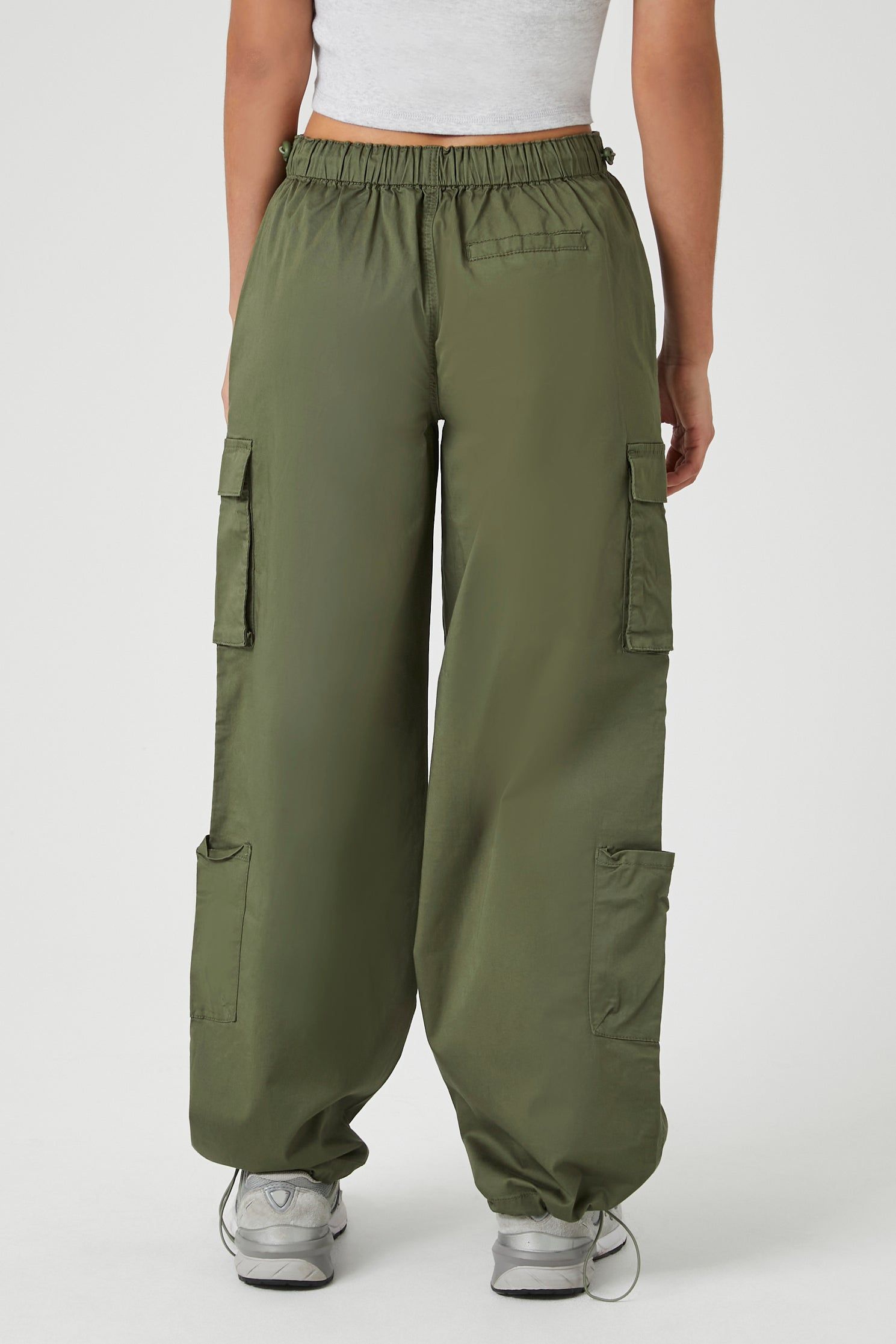 Pantalon cargo parachute en sergé sold by Urban Planet product image thumbnail 4
