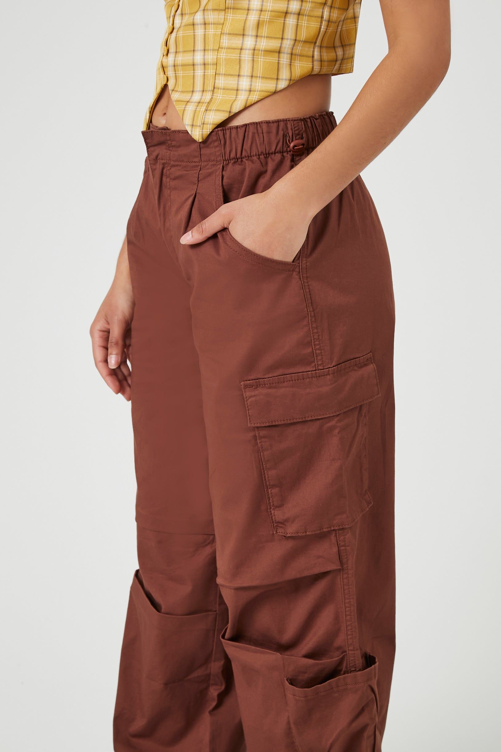 Pantalon cargo parachute en sergé sold by Urban Planet product image thumbnail 10