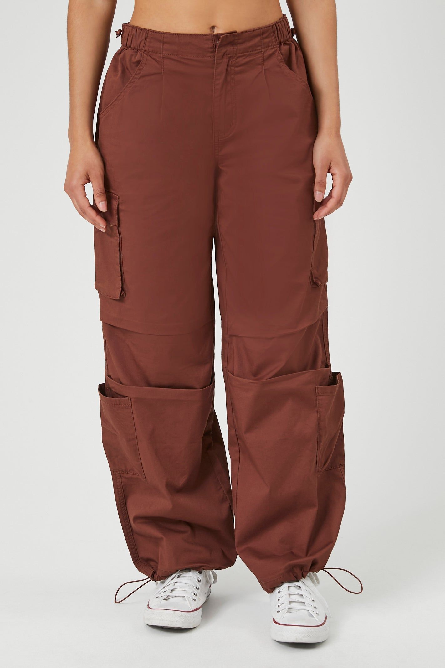 Pantalon cargo parachute en sergé sold by Urban Planet product image thumbnail 7