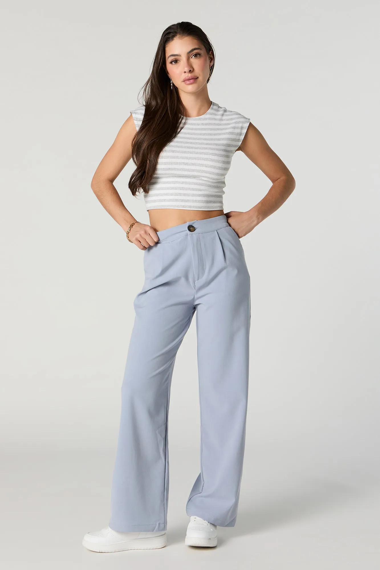 Wide Leg Trouser sold by Urban Planet product image thumbnail 4