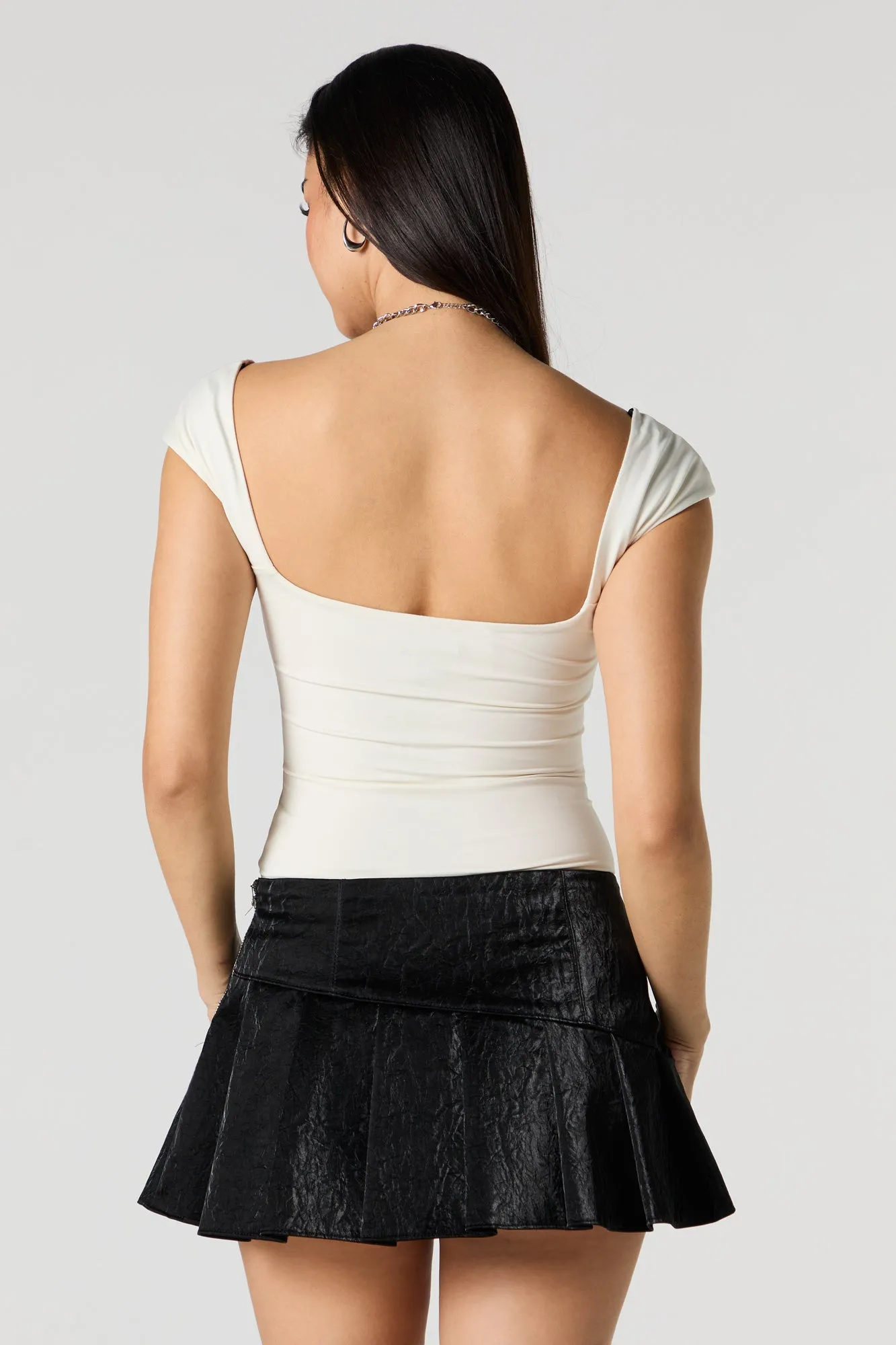 Contour Sweetheart Cinched Bodysuit sold by Urban Planet product image thumbnail 4